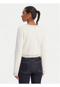 Fracomina Kardigan FR26ST8010K52401 Écru Regular Fit. Materiał: syntetyk #2