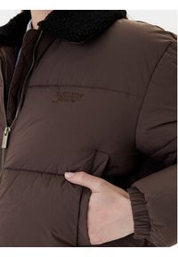 Tommy Jeans Kurtka zimowa Teddy DW0DW22049 Brązowy Regular Fit. Kolor: brązowy. Materiał: syntetyk. Sezon: zima #3