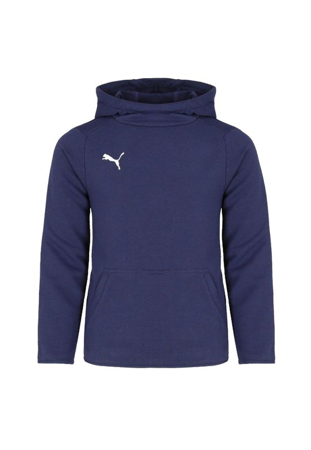 Puma - Bluza Z Kapturem Dla Dzieci. Typ kołnierza: kaptur. Kolor: niebieski