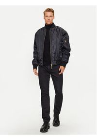 Versace Jeans Couture Kurtka bomber 75GASD07 Czarny Regular Fit. Kolor: czarny. Materiał: syntetyk