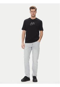 Armani Exchange T-Shirt XM000566 AF10334 UC001 Czarny Regular Fit. Kolor: czarny. Materiał: bawełna #3