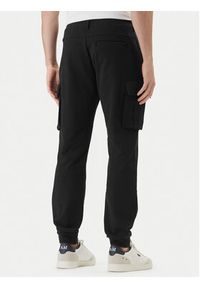 Aeronautica Militare Spodnie dresowe 261PF1020UF00674 Czarny Regular Fit. Kolor: czarny. Materiał: bawełna #4