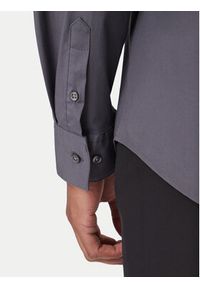 Calvin Klein Koszula LV04LB145G Szary Slim Fit. Kolor: szary. Materiał: bawełna #2