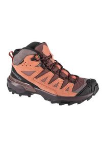 salomon - Buty trekkingowe damskie Salomon X Ultra 360 Ltr Mid Gtx. Kolor: pomarańczowy, wielokolorowy. Materiał: materiał, syntetyk. Szerokość cholewki: normalna