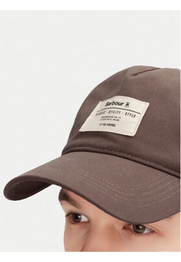 Barbour Czapka z daszkiem Lipton MHA0886GY91 Szary. Kolor: szary. Materiał: bawełna