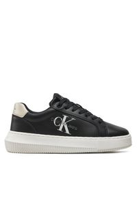 Sneakersy Calvin Klein Jeans. Kolor: czarny