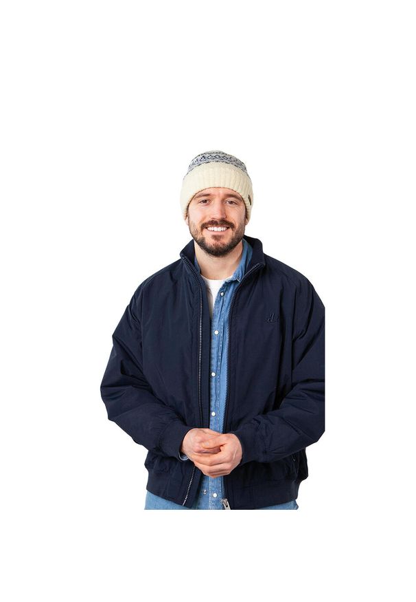 Czapka Barts Gregoris. Kolor: beżowy. Materiał: polar