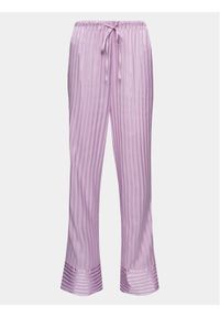Hunkemöller Spodnie piżamowe 203169 Fioletowy Comfortable Fit. Kolor: fioletowy #1
