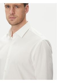 Hugo - HUGO Koszula Kenno 50539707 Biały Slim Fit. Kolor: biały. Materiał: bawełna #2