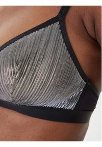 Hugo - HUGO Biustonosz braletka Plisse 50549909 Srebrny. Kolor: srebrny. Materiał: syntetyk #5
