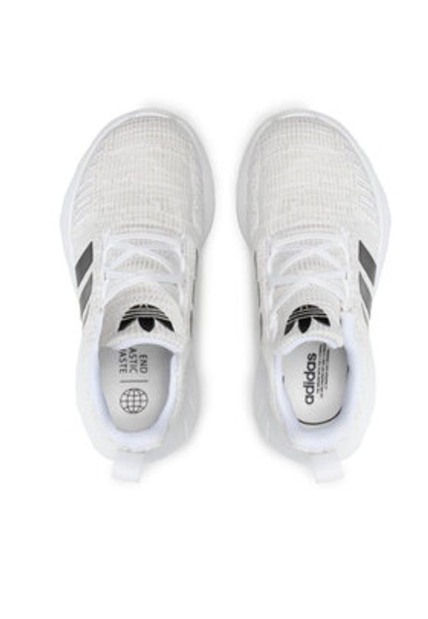 Adidas - adidas Sneakersy Swift Run22 C GW8183 Biały. Kolor: biały. Materiał: materiał. Sport: bieganie
