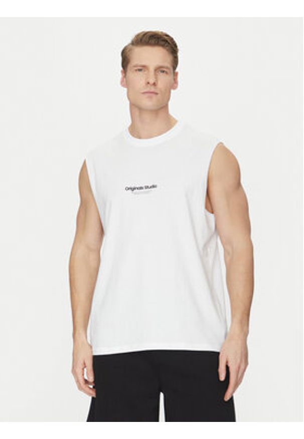 Jack & Jones - Jack&Jones Komplet 2 tank topów Vesterbro 12260785 Kolorowy Oversize. Materiał: bawełna. Wzór: kolorowy