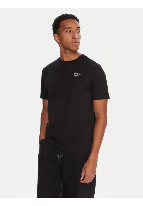 Reebok Komplet 3 t-shirtów Wendell RK25190CCM Czarny Regular Fit. Kolor: czarny. Materiał: bawełna