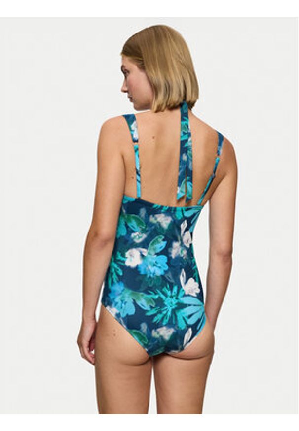 Triumph Strój kąpielowy Summer Fleur 10222315 Niebieski. Kolor: niebieski. Materiał: syntetyk