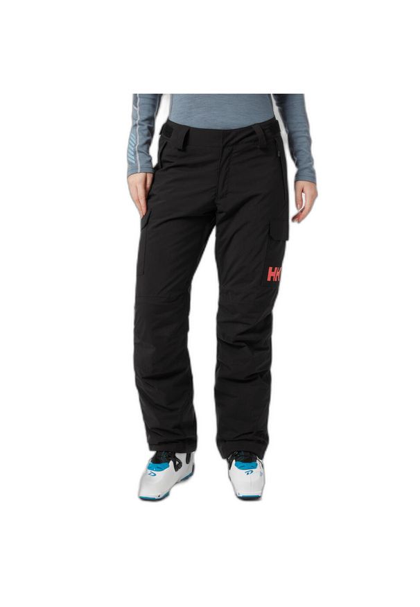 Spodnie narciarskie cargo damskie Helly Hansen switch insulated. Kolor: czarny. Sezon: zima. Sport: narciarstwo