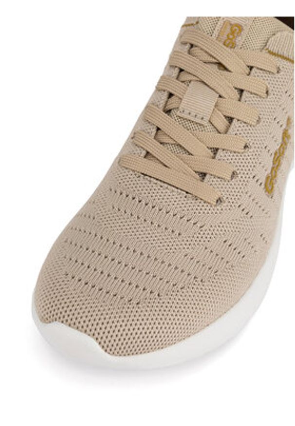 Go Soft Sneakersy WP-12A Beżowy. Kolor: beżowy. Materiał: materiał