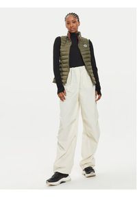 Jott Bezrękawnik Seda P000WDOW04 Khaki Slim Fit. Kolor: brązowy. Materiał: syntetyk. Długość rękawa: bez rękawów #5