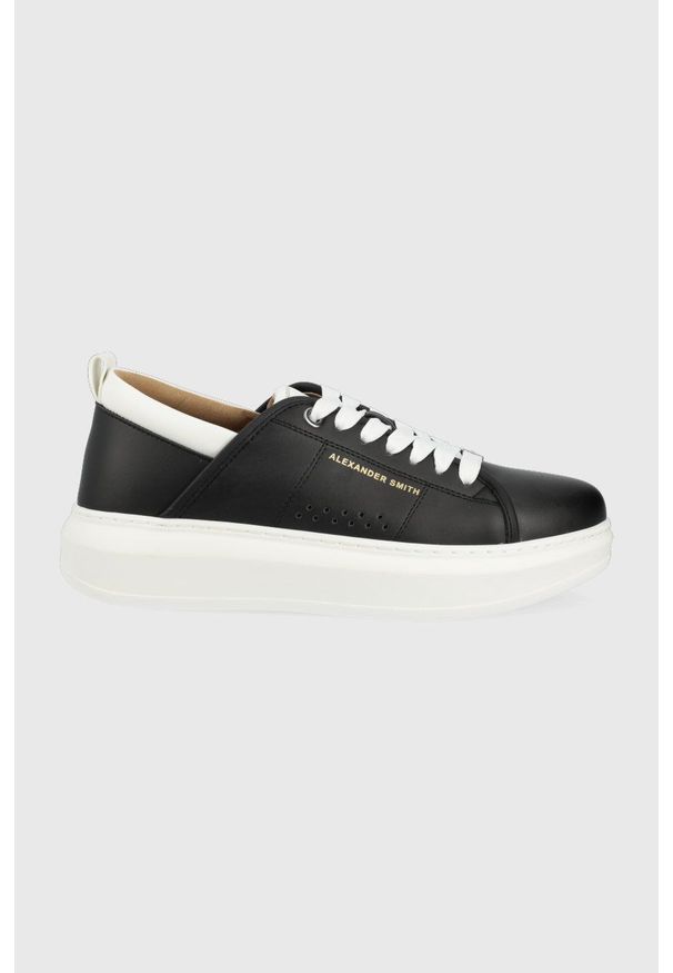 ACBC buty ACBC x Alexander Smith kolor czarny. Nosek buta: okrągły. Zapięcie: sznurówki. Kolor: czarny. Materiał: guma, materiał. Szerokość cholewki: normalna