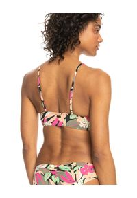 Roxy - Stanik bikini z miseczkami dla Kobiety PRINTED BEACH CLASSICS Czarny. Kolor: czarny. Materiał: nylon, elastan, materiał