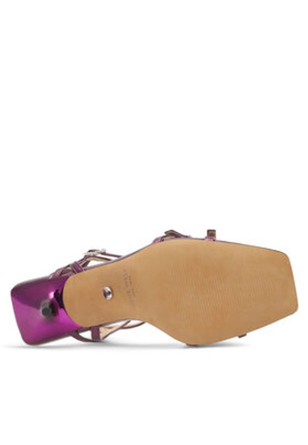 Nine West Sandały ZL23014CC Fioletowy. Kolor: fioletowy. Materiał: syntetyk