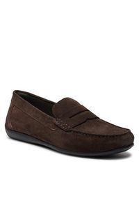 Geox Mokasyny U Ascanio U450WC 00022 C6006 Brązowy. Kolor: brązowy. Materiał: zamsz, skóra #5