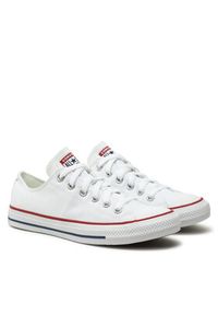 Converse Trampki Chuck Taylor All Star Ox M7652C Biały. Kolor: biały. Materiał: materiał #4
