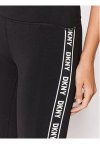 DKNY Sport Legginsy DP2P3111 Czarny Slim Fit. Kolor: czarny. Materiał: bawełna. Styl: sportowy #3