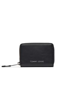 Mały Portfel Damski Tommy Jeans. Kolor: czarny