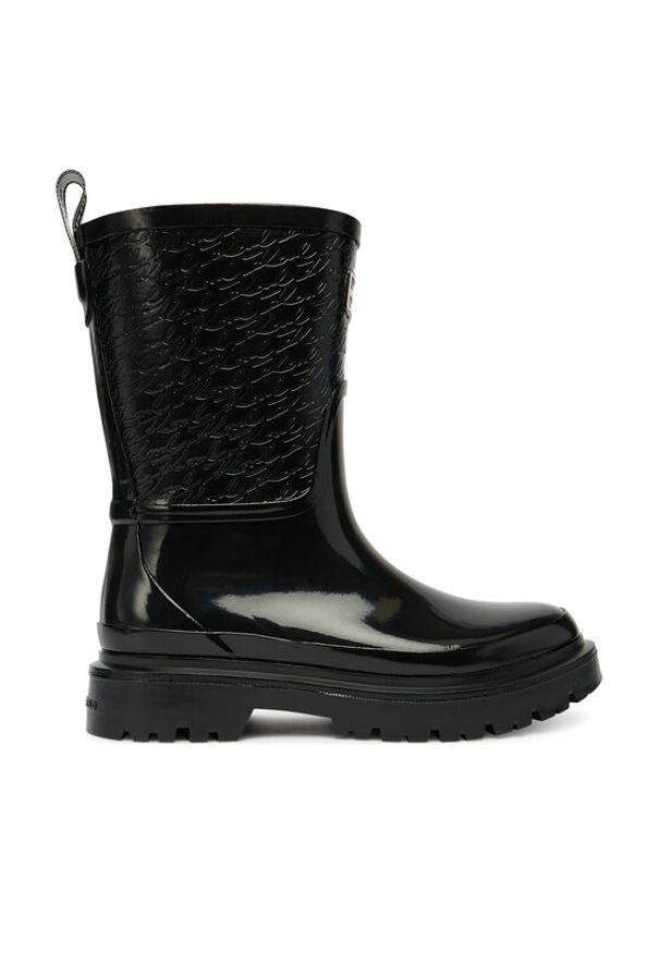 Karl Lagerfeld - KARL LAGERFELD Kalosze KL47170 Czarny. Kolor: czarny. Materiał: syntetyk