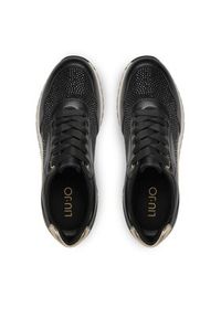 Liu Jo Sneakersy Jihanna 02 BF3135 EX146 Czarny. Kolor: czarny. Materiał: skóra