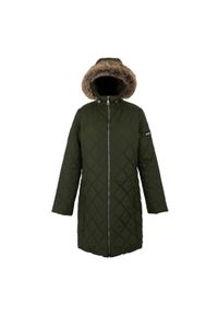 Regatta - Parka Damska Ocieplana Fritha III. Kolor: zielony. Sport: turystyka piesza #1