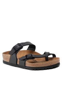 Birkenstock Japonki Mayari 0071791 Czarny. Kolor: czarny. Materiał: skóra #4