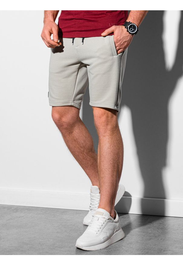 Niebieskie szorty Ombre Clothing krótkie