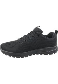 skechers - Buty do chodzenia damskie, Skechers Graceful Get Connected. Kolor: wielokolorowy, czarny. Sport: turystyka piesza