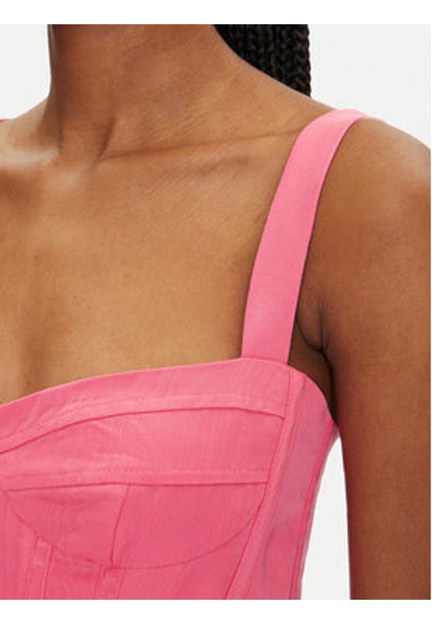 BARDOT Sukienka koktajlowa Nisa Corset 59866DB Różowy Regular Fit. Kolor: różowy. Materiał: syntetyk. Styl: wizytowy