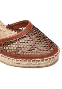 Pinko Espadryle Patty Sandalo PE 22 BLKS1 1H211A Y86A Brązowy. Kolor: brązowy. Materiał: skóra #4