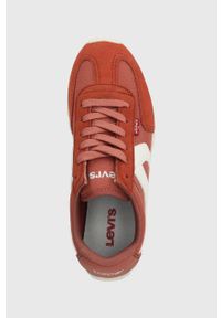 Levi's® - Levi's sneakersy STRYDER RED TAB S kolor różowy 235401.82. Okazja: na spotkanie biznesowe. Nosek buta: okrągły. Kolor: różowy. Materiał: guma #5