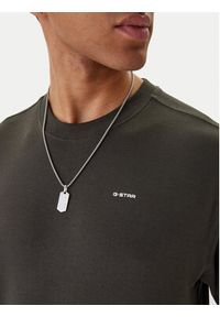 G-Star RAW - G-Star Raw T-Shirt Rib D28699-C812 Szary Relaxed Fit. Kolor: szary. Materiał: bawełna #5