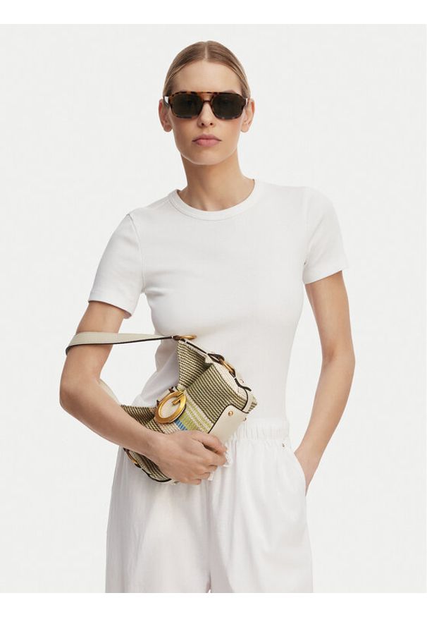 Guess Torebka Camden Mini HWAB93 08720 Beżowy. Kolor: beżowy