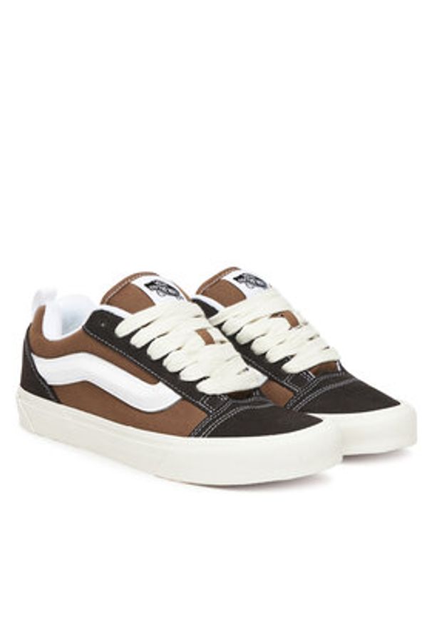 Vans Tenisówki Knu Skool VN000D22BW21 Brązowy. Kolor: brązowy. Materiał: skóra, zamsz