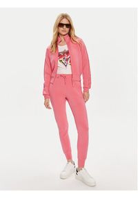 Guess Bluza V2YQ17 K7UW2 Różowy Regular Fit. Kolor: różowy. Materiał: wiskoza