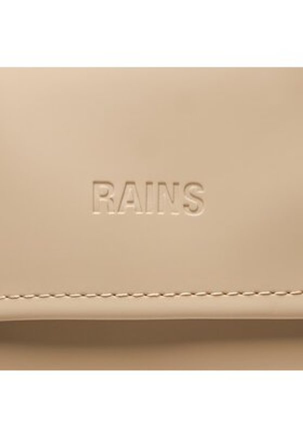 Rains Plecak MSN Bag Mini W3 13310 Beżowy. Kolor: beżowy. Materiał: materiał