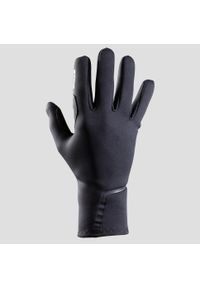 VAN RYSEL - Rękawiczki Na Rower 500 Jesienne. Kolor: czarny. Materiał: poliester, poliamid. Sezon: jesień. Sport: kolarstwo #2
