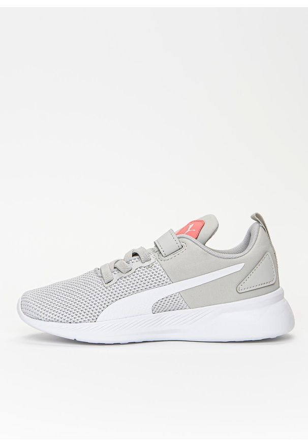 Buty sportowe dziecięce Puma Flyer Runner V PS (192929-20). Zapięcie: rzepy. Kolor: szary. Materiał: materiał