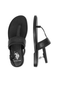 U.S. Polo Assn. Sandały EO-CASSIE001W/6TY1 Czarny. Kolor: czarny. Materiał: materiał #5