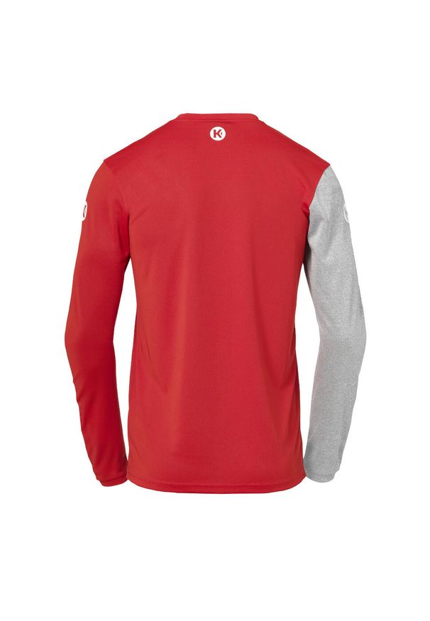 KEMPA - Dżersej z długim rękawem Kempa Core 2.0. Kolor: wielokolorowy, szary, czerwony. Materiał: jersey. Długość rękawa: długi rękaw. Długość: długie. Sport: fitness, piłka ręczna