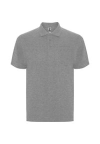 ROLY - Koszulka Polo Z Krótkim Rękawem Dla Dorosłych Unisex Centauro Premium. Typ kołnierza: polo. Kolor: szary. Długość rękawa: krótki rękaw. Długość: krótkie