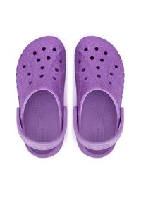 Crocs Klapki BAYA GLITTER CLOG 207015-5PR Fioletowy. Kolor: fioletowy #6