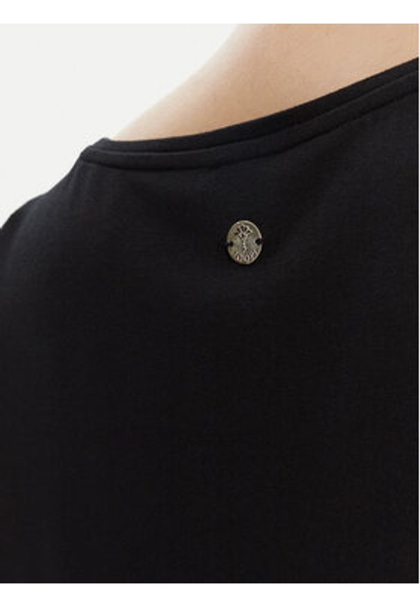 JOOP! Bluzka 30044802 Czarny Regular Fit. Kolor: czarny. Materiał: wiskoza