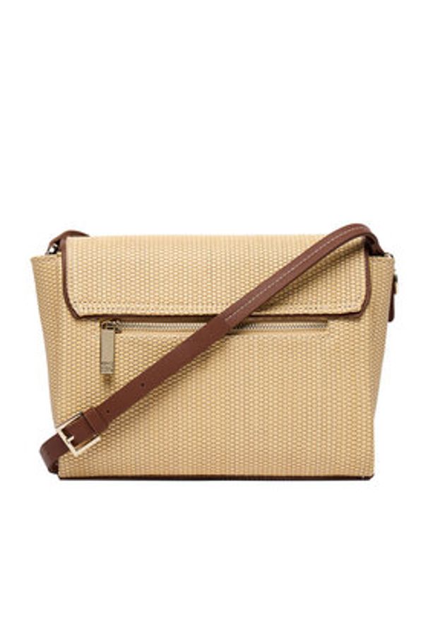 Nine West Torebka CEO-Sullivan Heart-LDA9446 Beżowy. Kolor: beżowy